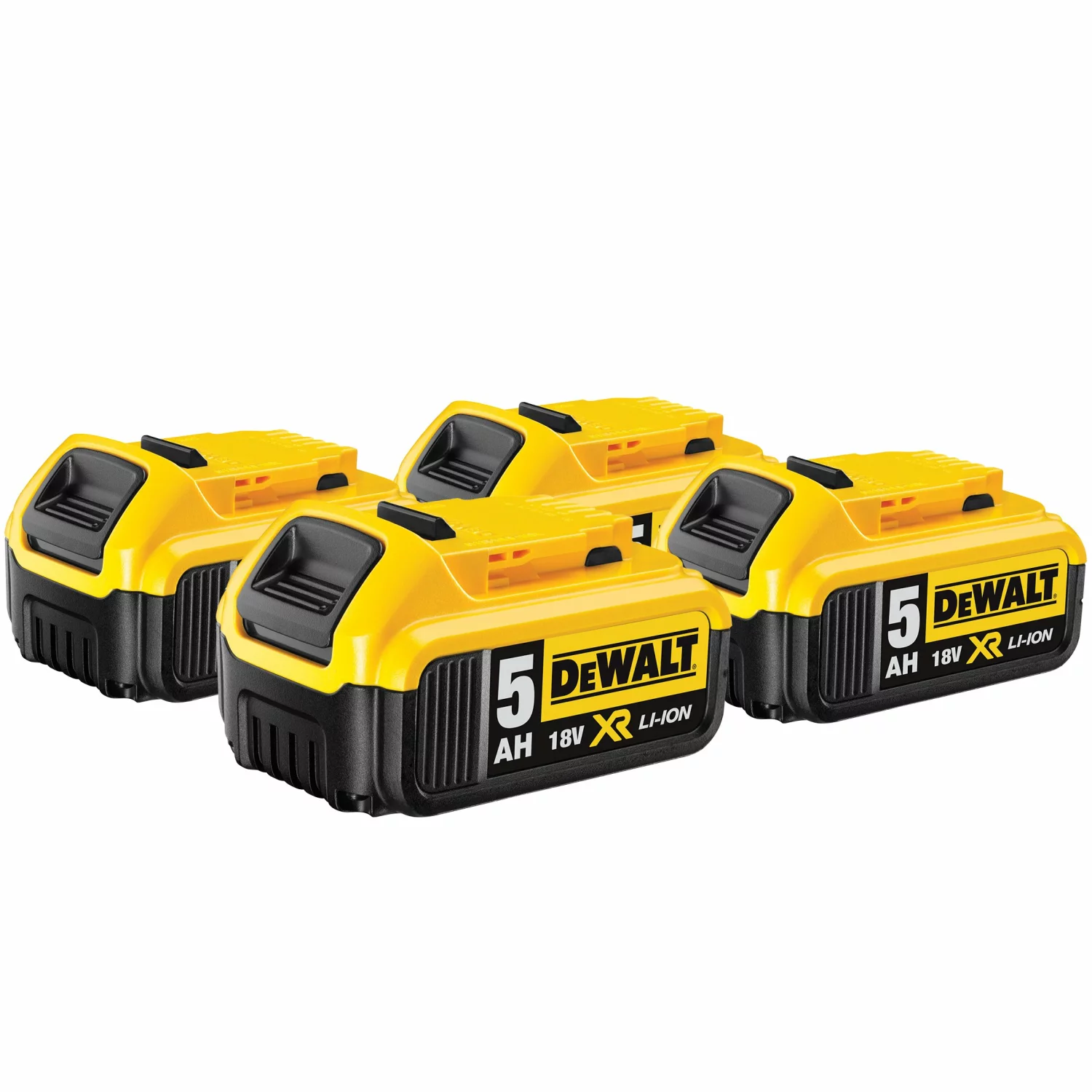 DeWALT DCB184 4-Pack 18V Li-Ion accu - 5.0Ah (4st)