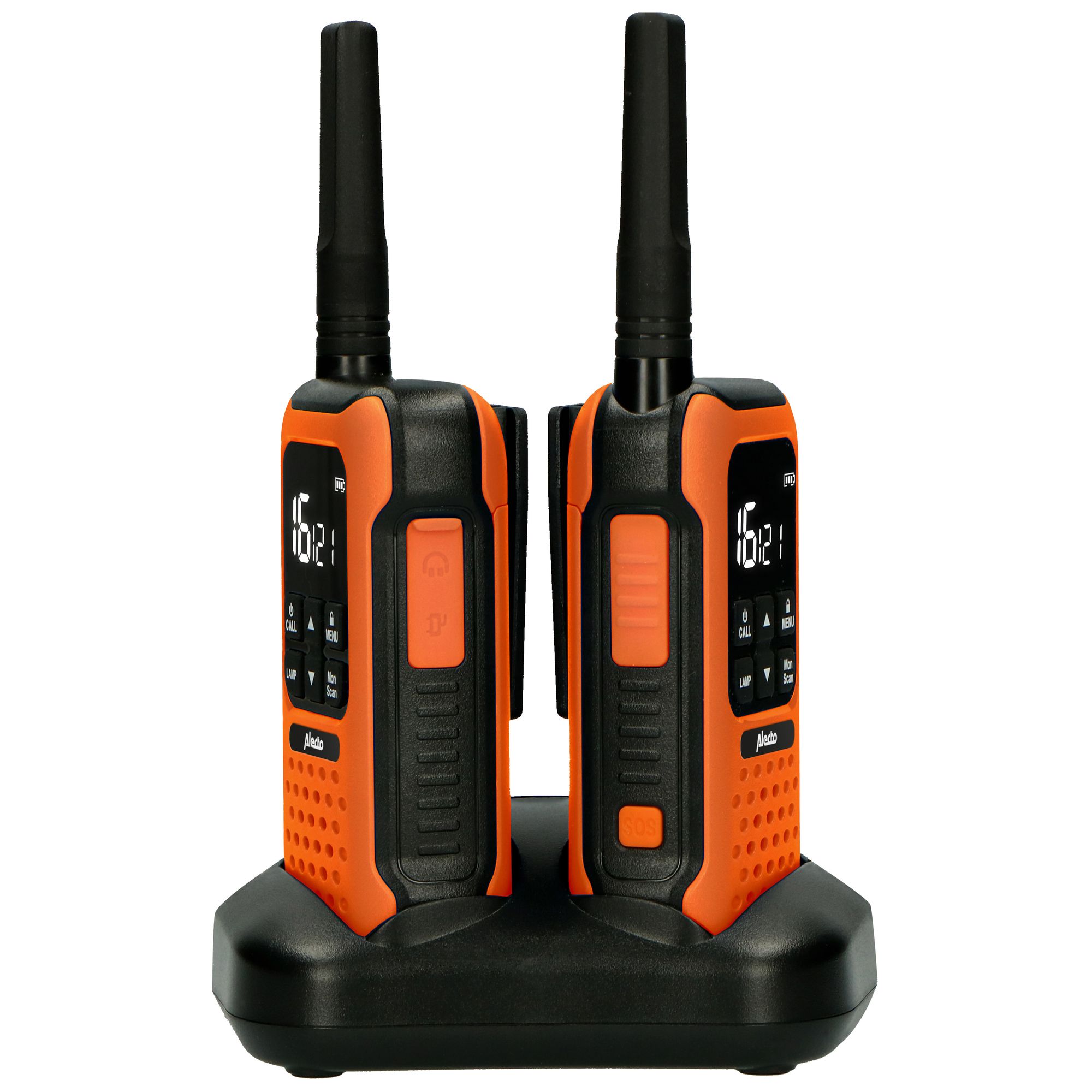 Alecto FR300OE set van 2 robuuste walkie talkies