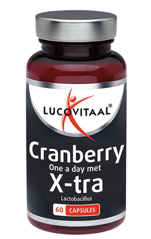 Lucovitaal Cranberry met X-tra Lactobacillus 60 capsules