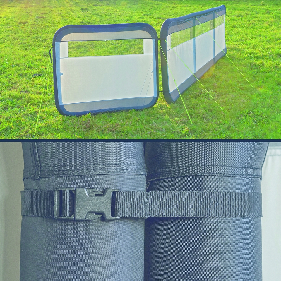 Windschutz aufblasbar 480x140 cm