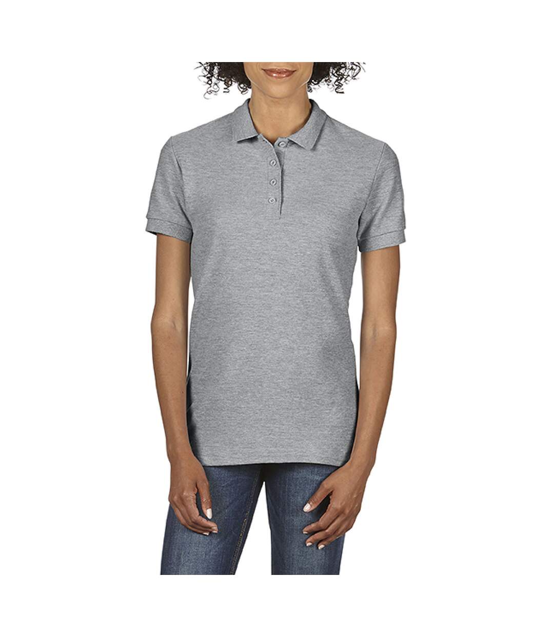 Gildan Softstyle - Polo uni - Femme (Gris clair) - UTBC3719
