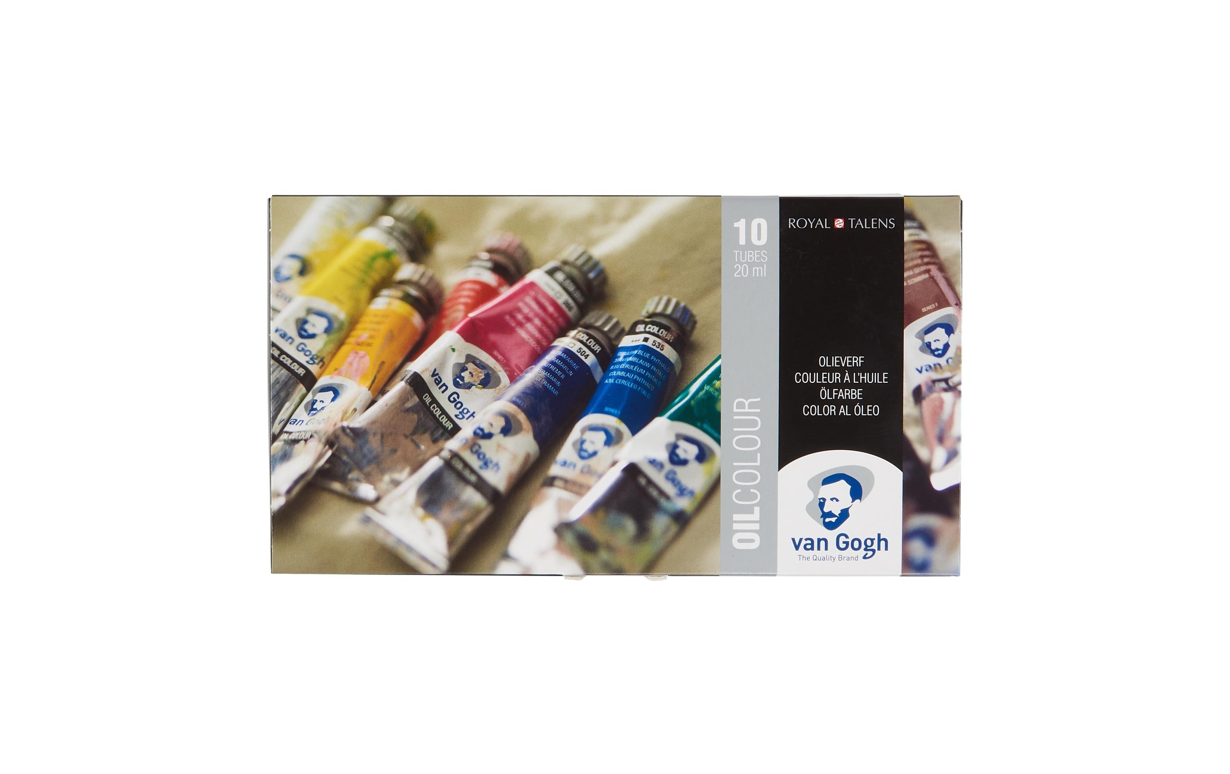 Ölfarbe »Van Gogh Basic-Set, 20 ml, Mehrfarbig« 10 Stk. tlg.