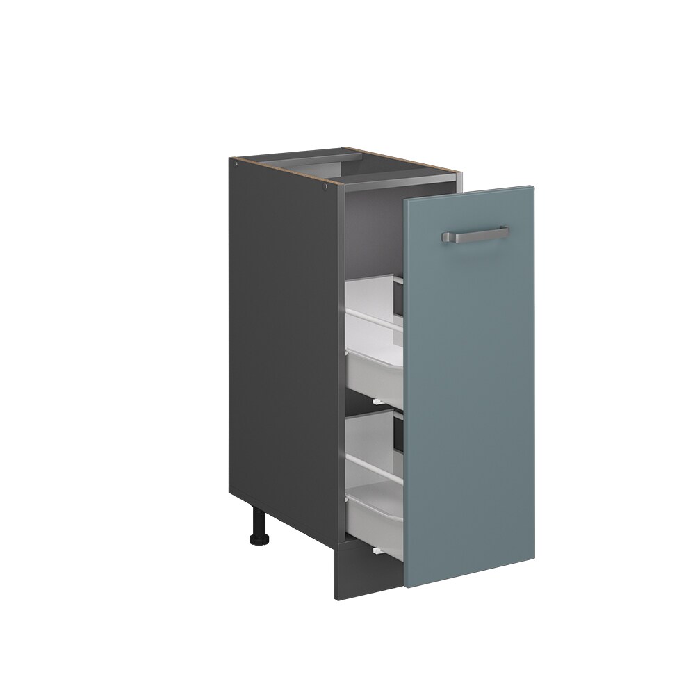 Vicco Apothekerunterschrank Küchenschrank R-Line Solid Anthrazit Blau Grau 30 cm modern