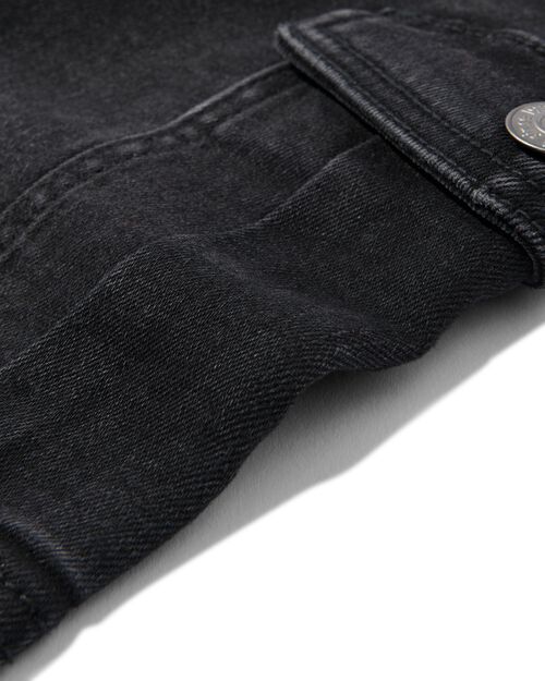 jean cargo fille noir