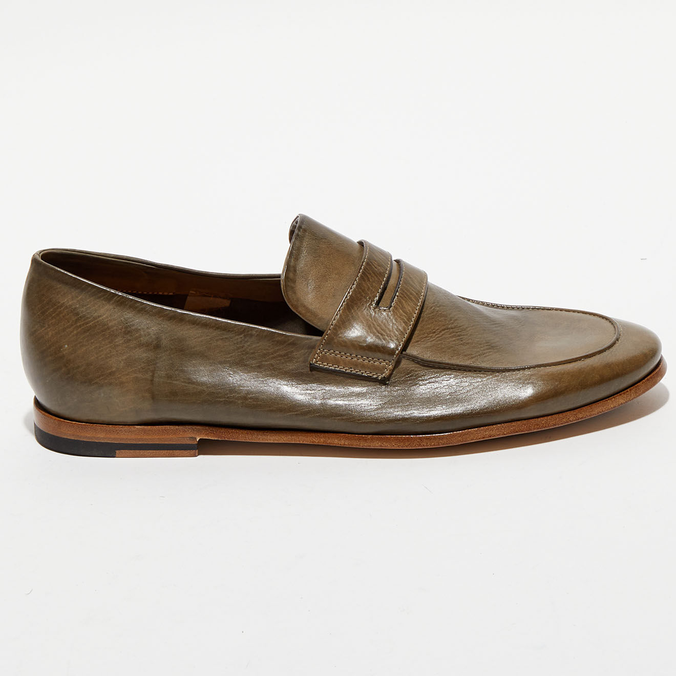 Sturlini Mocassins en cuir brenta carver vertes
