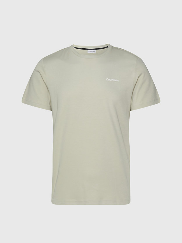 Camiseta de mistura de algodão