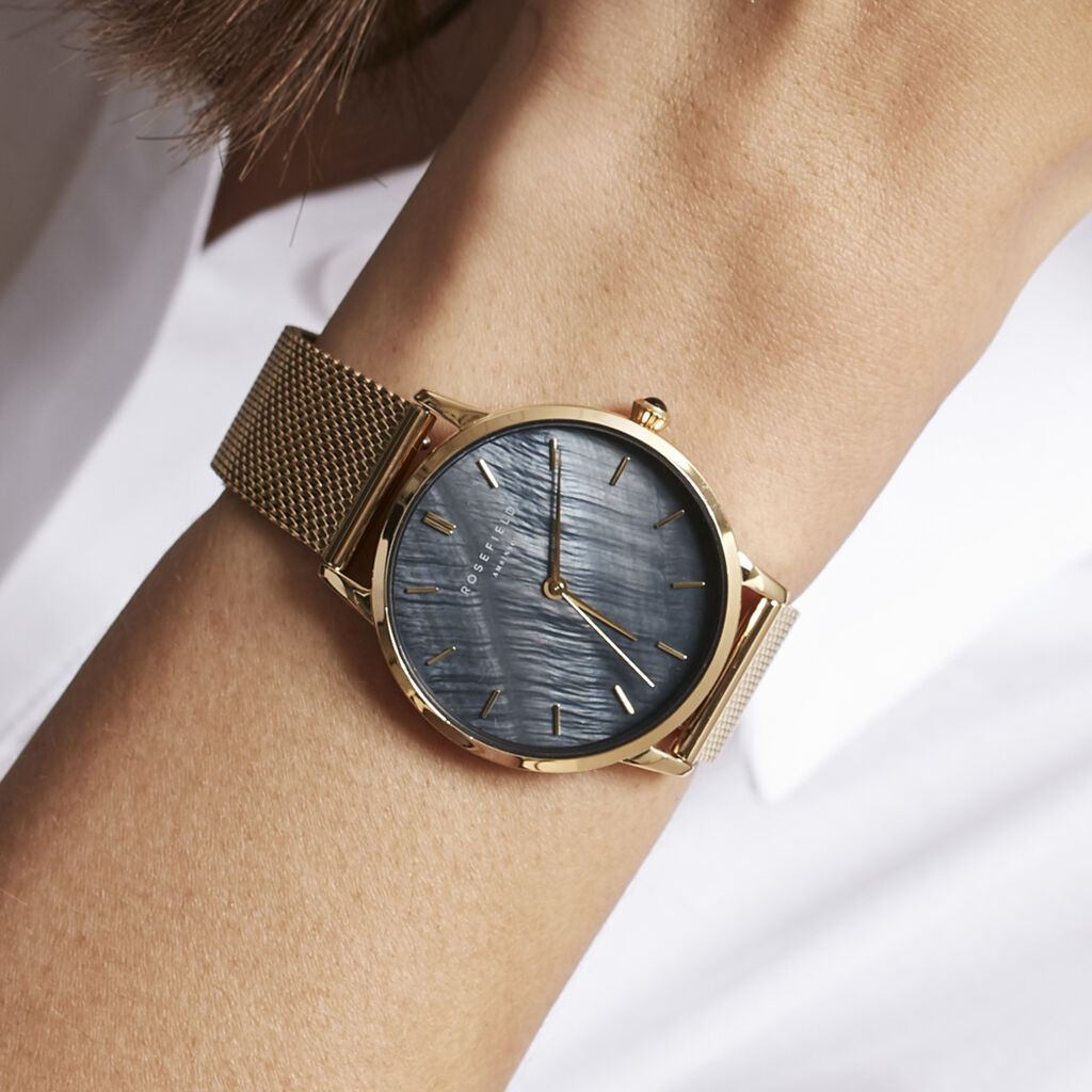 Montre Rosefield Pearl Edit Noir