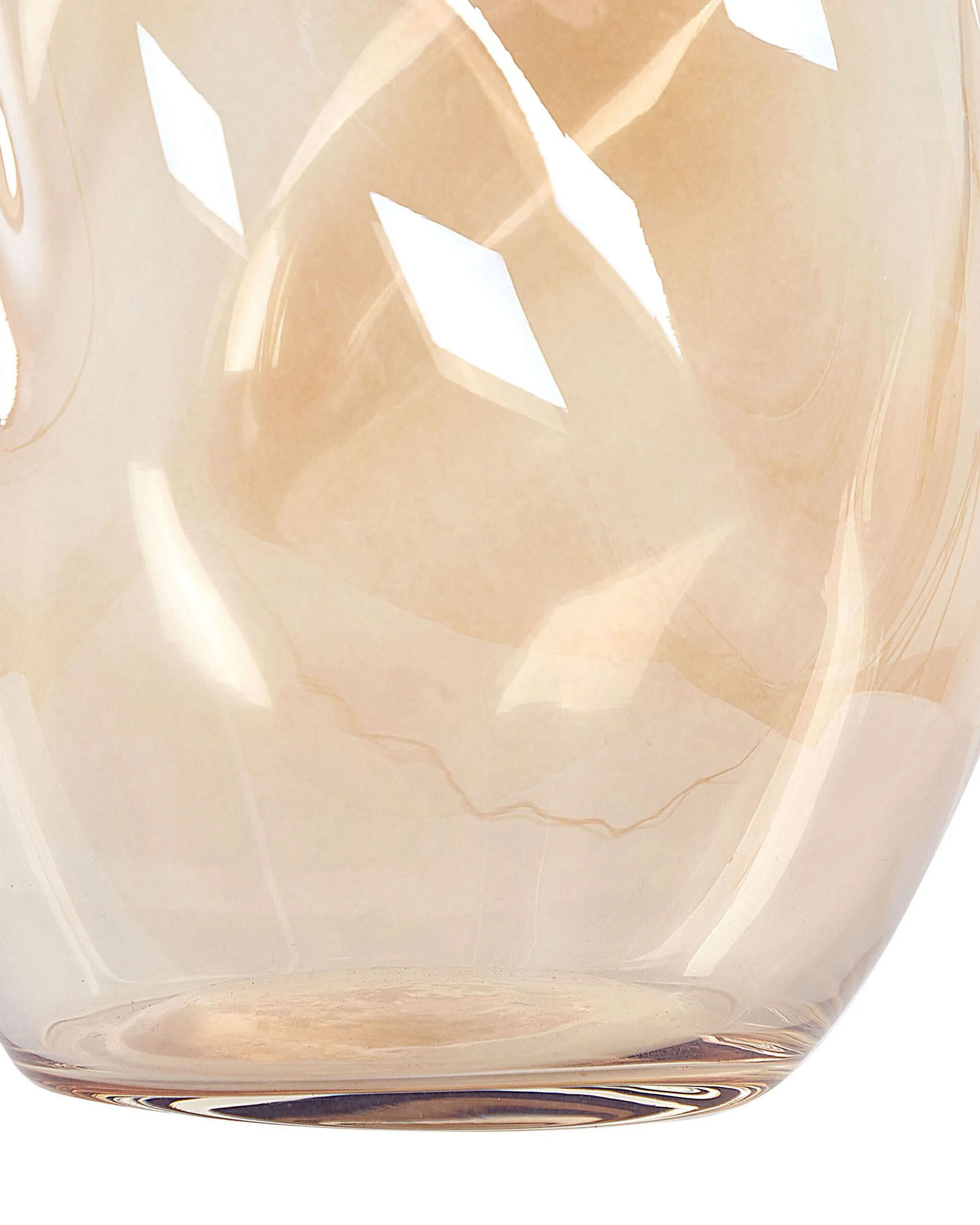 Bloemenvaas GERAKINI Glas 20 cm Oranje