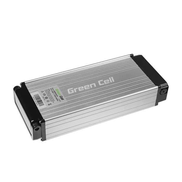 Green Cell elcykelbatteri bakre ställ 36V 15Ah med laddare