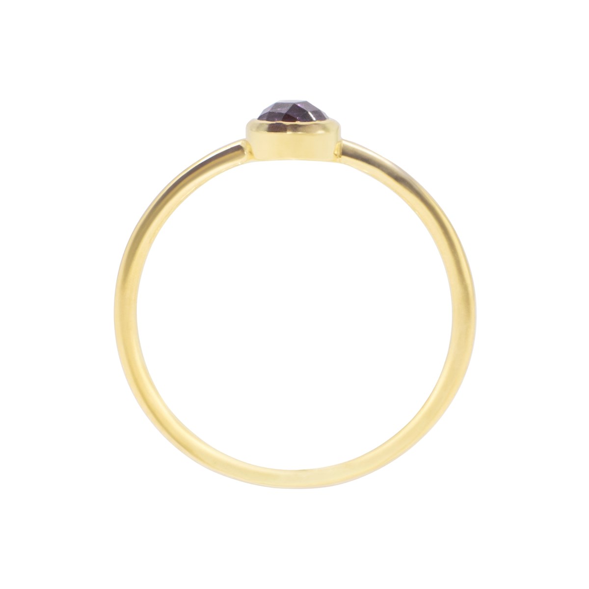 Bague Gemia en pierre Lapis-lazuli plaqué or