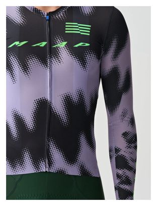 Maillot Manches Longues Maap LPW Pro Air 2.0 Violet/Noir
