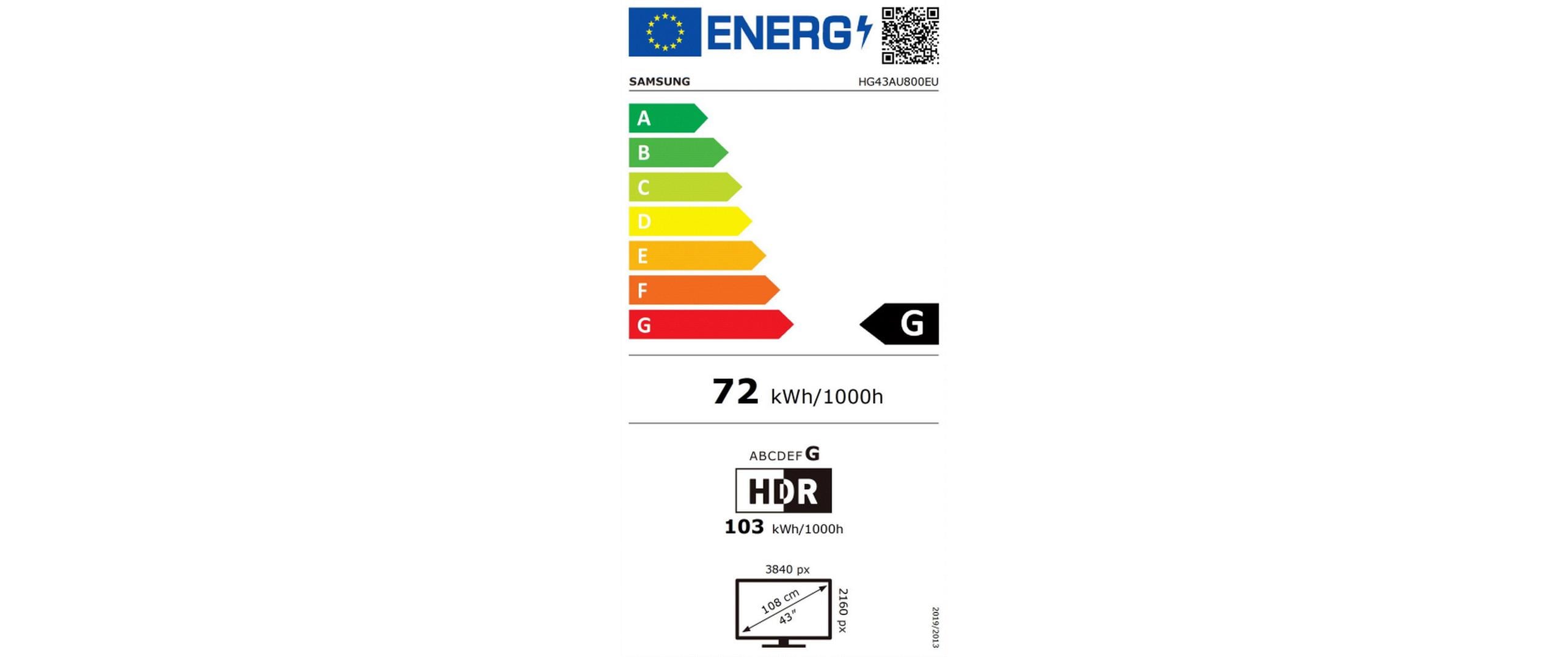 Hotel-TV HG65AU800EEXEN 65 