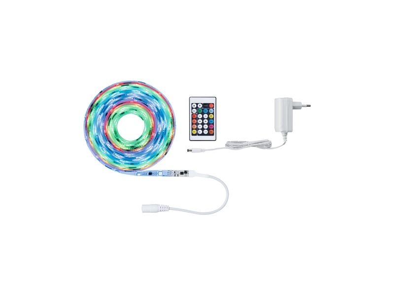 Paulmann LED-Stripe SimpLED Motion RGB, 5 m Set Beschichteter Light-Strip mit einzeln steuerbaren LEDs