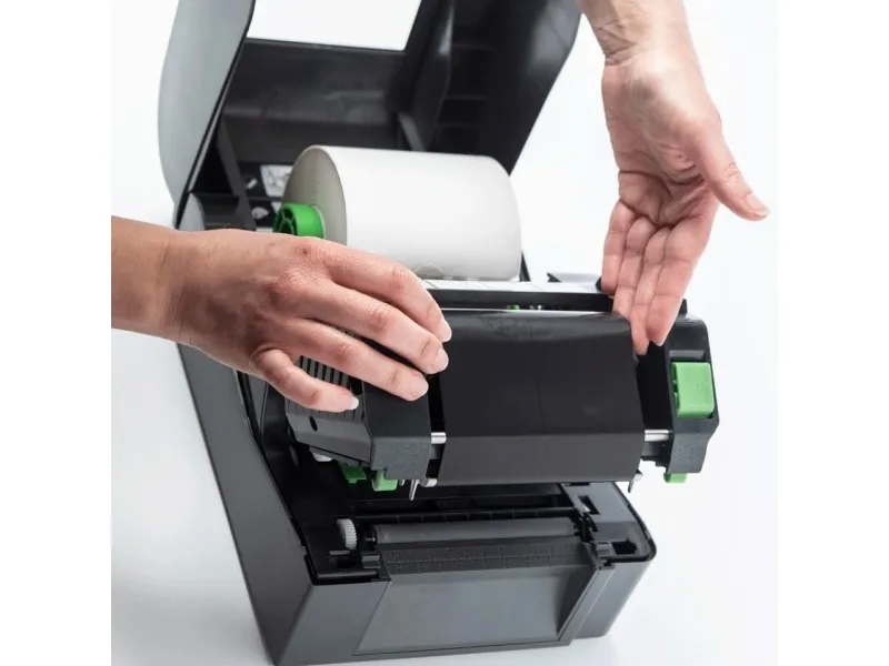 Brother TD-4420TN - Etiketprinter - direkte termisk/termisk overførsel - Rulle (11 cm) - 203 dpi - op til 152.4 mm/sek. - USB 2.0, LAN, USB vært, RS232C