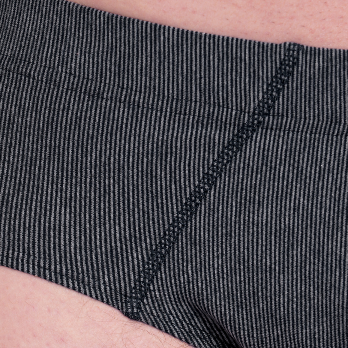 VanVaan Herren Slip mit Streifen hellgrau