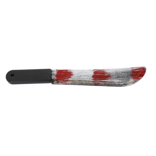 Blutige Machete - Größe: ca. 39,5 cm