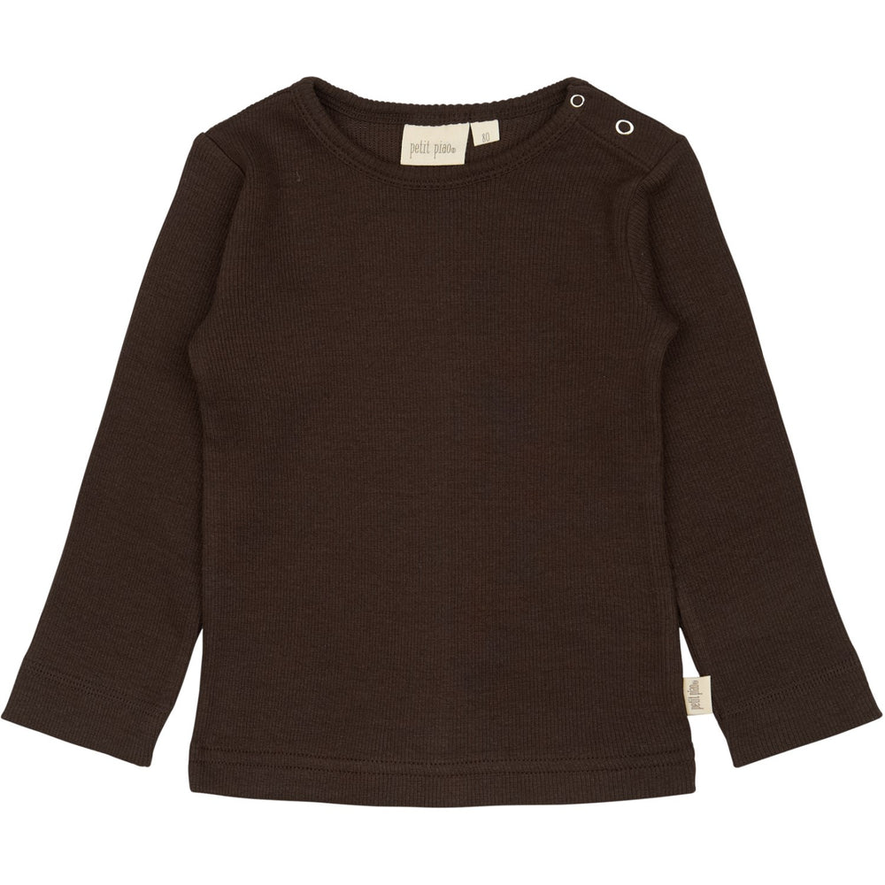 Køb Petit Piao Coffee Bean T-shirt L/S Modal