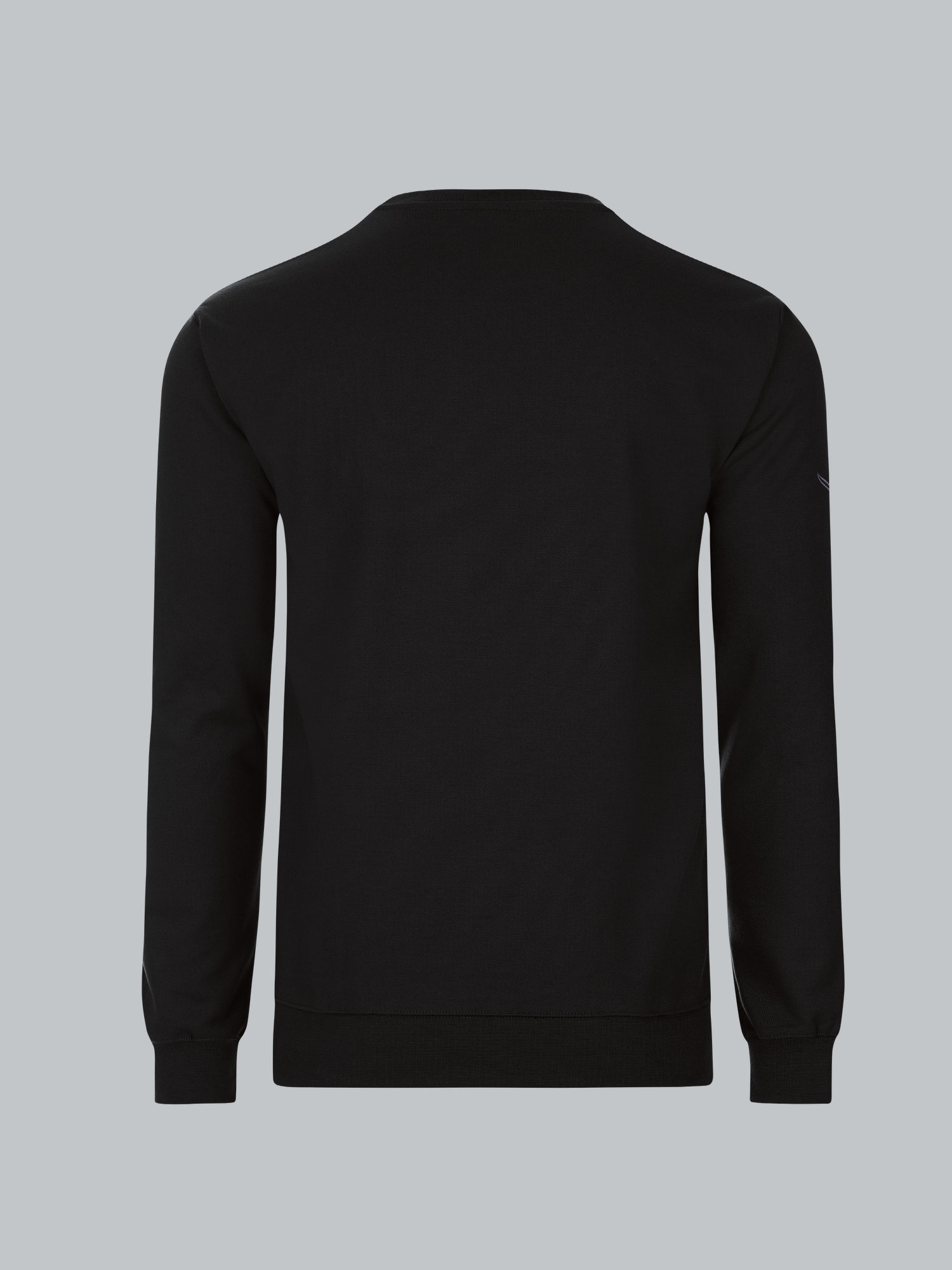 Sweatshirt aus Biobaumwolle Schwarz