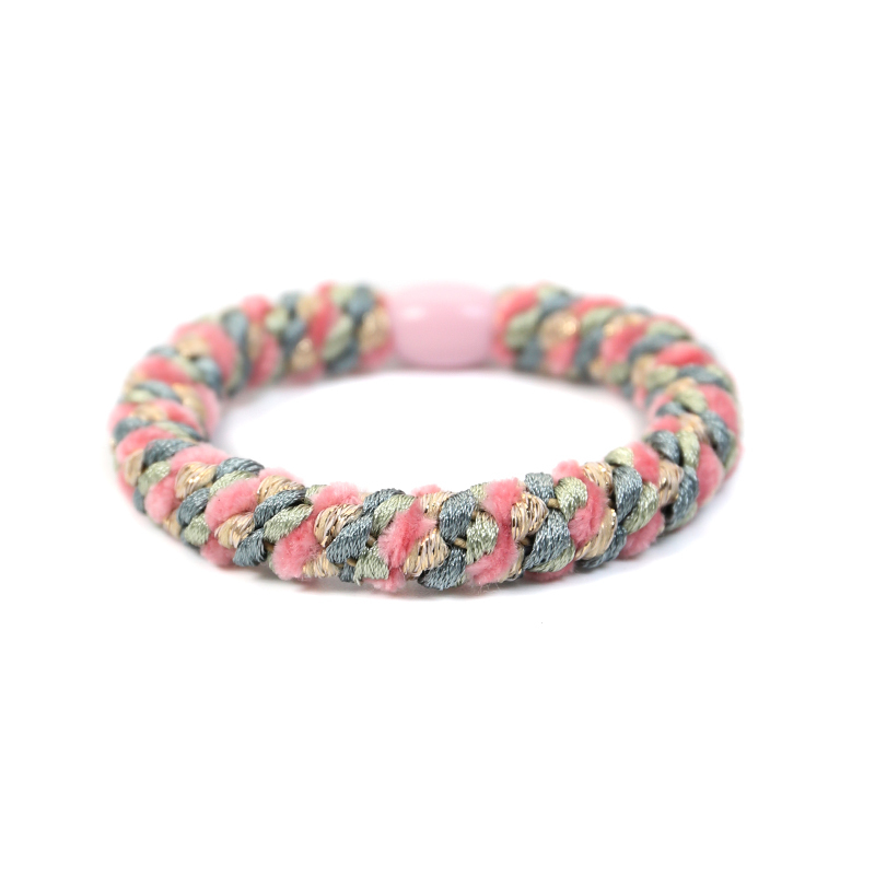 I Love Beauty Hårstrikk Pink Multi