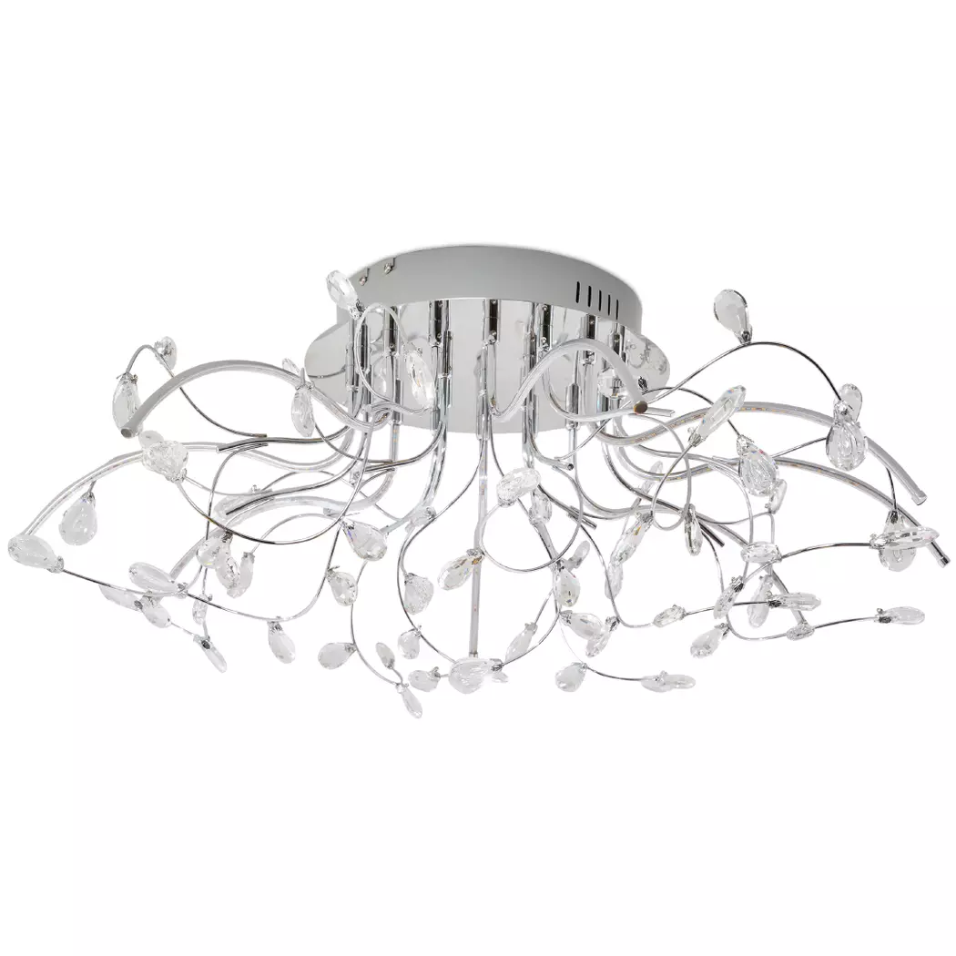 LED-Deckenleuchte Crystal