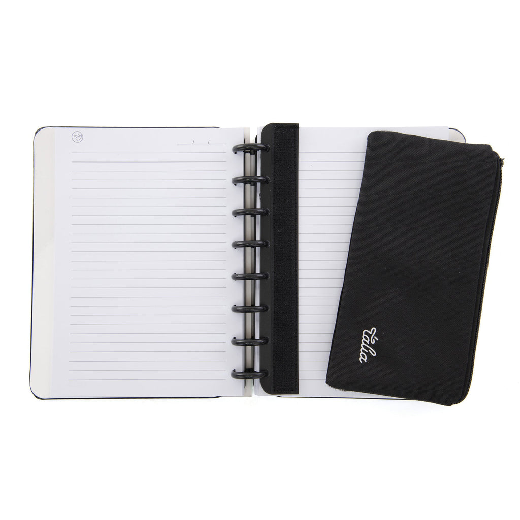 Estojo para Caderno Smart Preto Talia