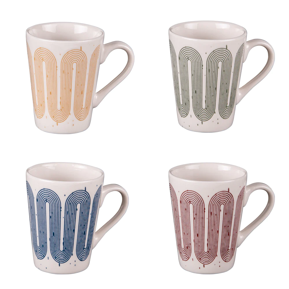 Coffret de 4 tasses14 cl Rio Table passion