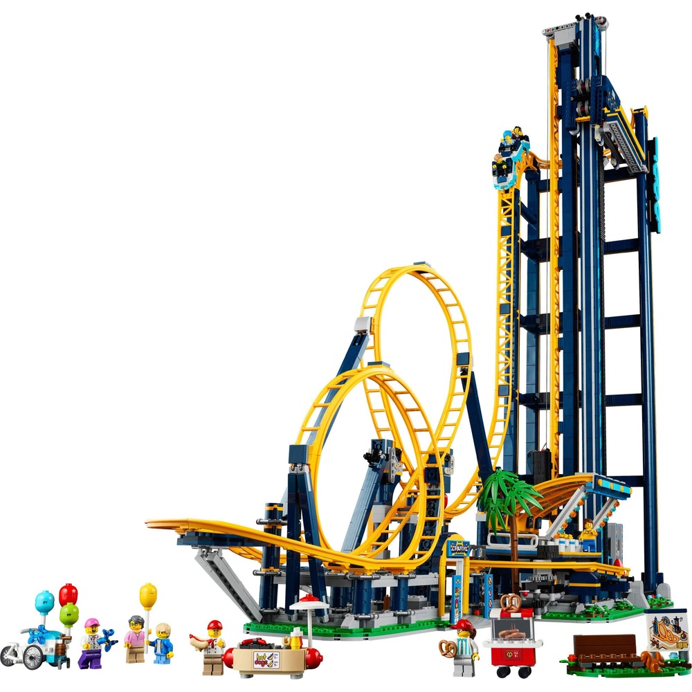 LEGO Icons 10303 Loop Coaster Achterbahn-Set für Erwachsene