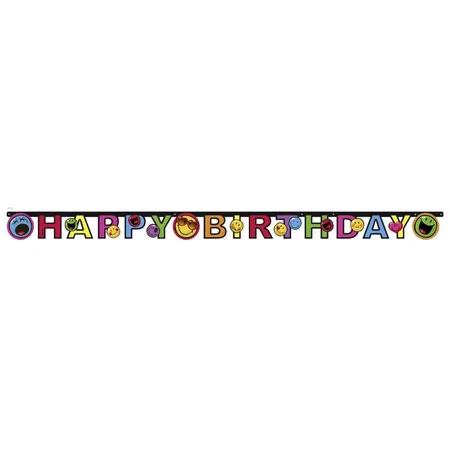amscan Partykette Smiley Express Yourself, 180 x 15 cm