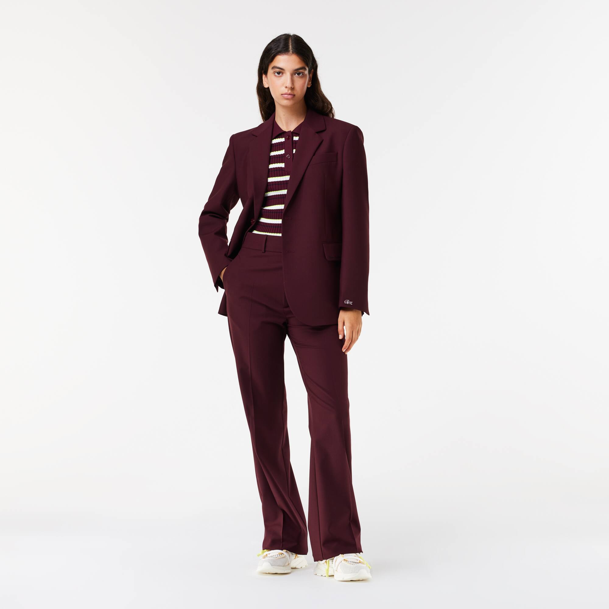 Lacoste x Eleven by Venus Stretch-Wollblazer Lacoste X EleVen by Venus Williams - Rot - Lacoste - Damen