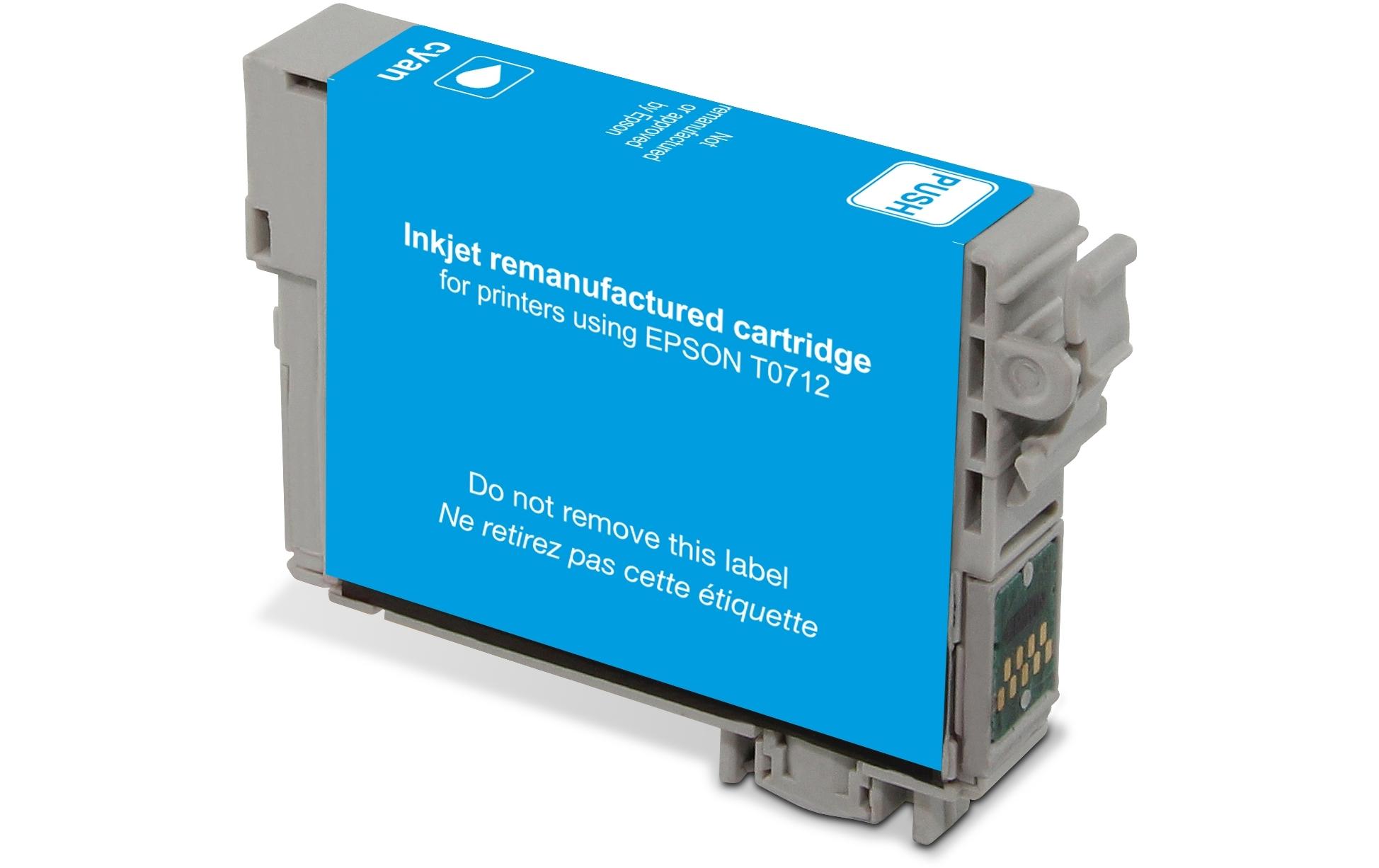 Tinte Epson T0712 CyanDruckerpatrone