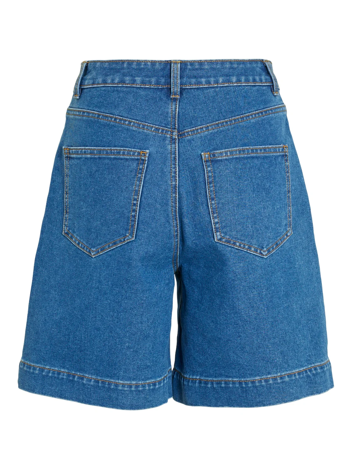 Vila  Vikenya denim shorts - Medium Blue Denim