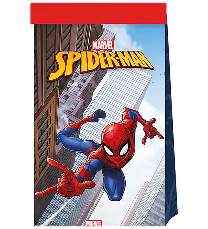 Decorata Party Süßigkeitentüten - 4er-Pack - Spider-Man Verbrech
