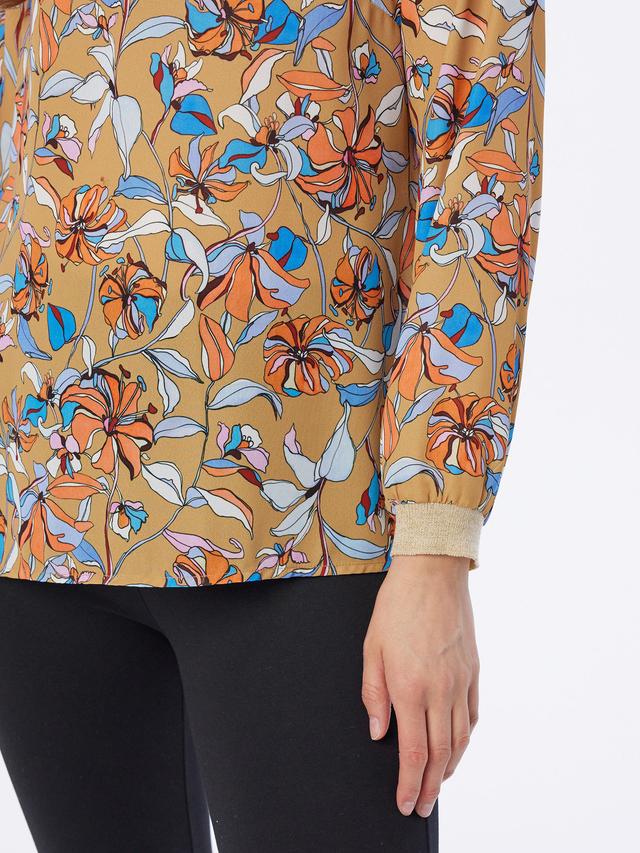 Bluse mit Floraldruck