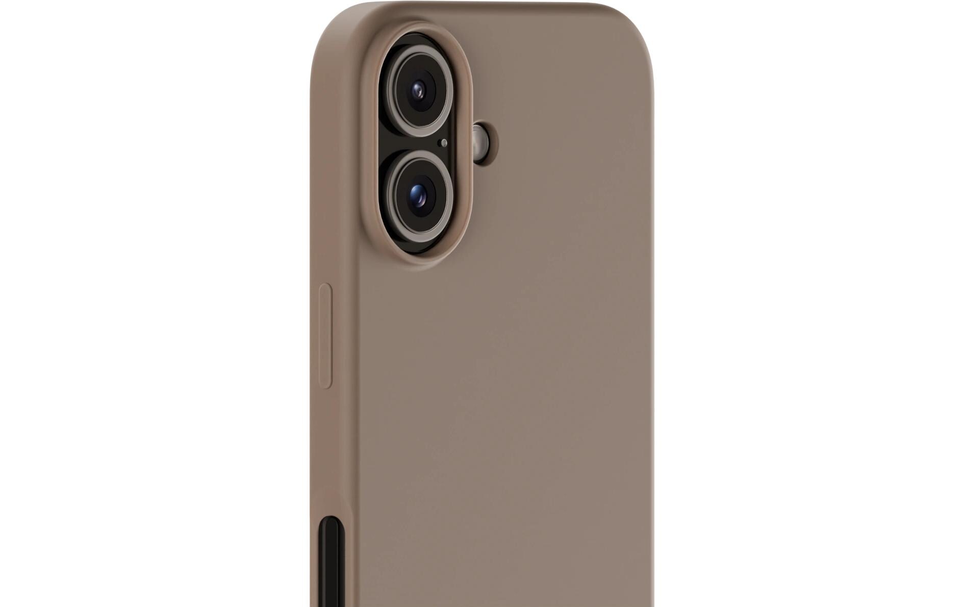 Back Cover Silicone iPhone 16 Plus BraunSchutzhülle für das Apple iPhone 16 Plus