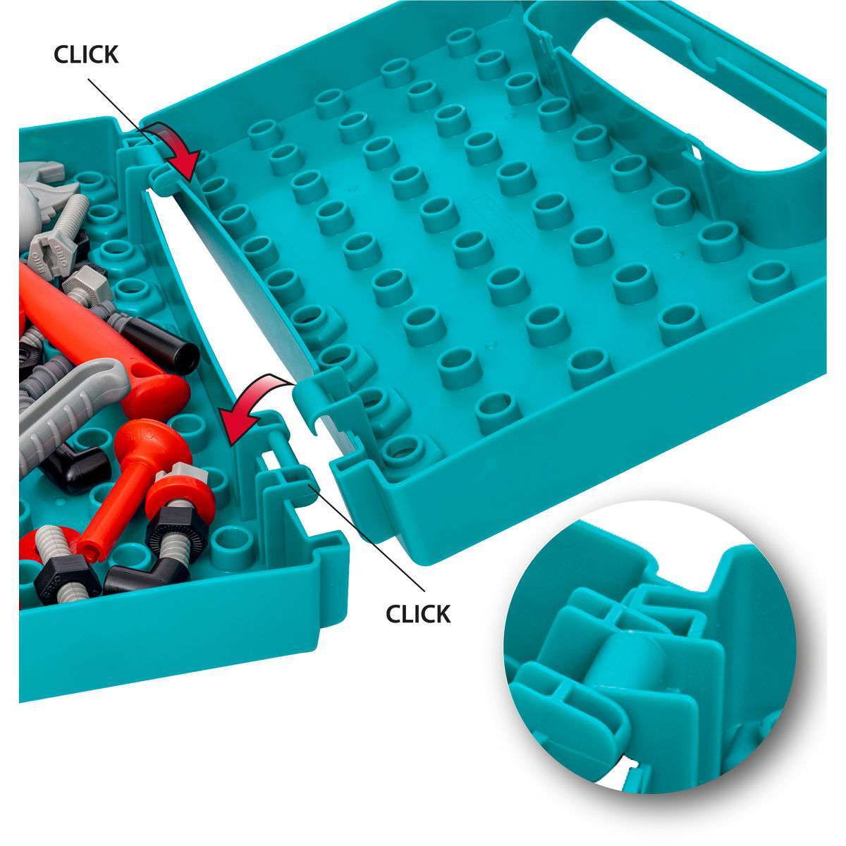 BRIO Spiel Builder Werkbank-Koffer
