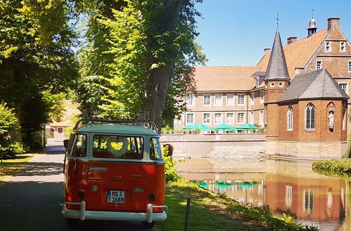 VW Bulli Stadtrundfahrt in Münster für 4