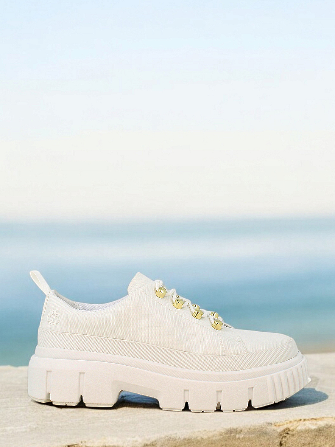 Timberland Greyfield Oxford White