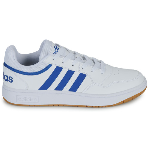 Adidas Sportswear - HOOPS 3.0 - Blanc / Bleu / Gum