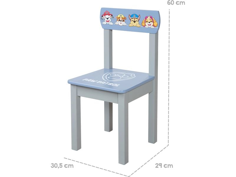 roba Kinderstuhl Paw Patrol Blau; Grau Kinderstuhl