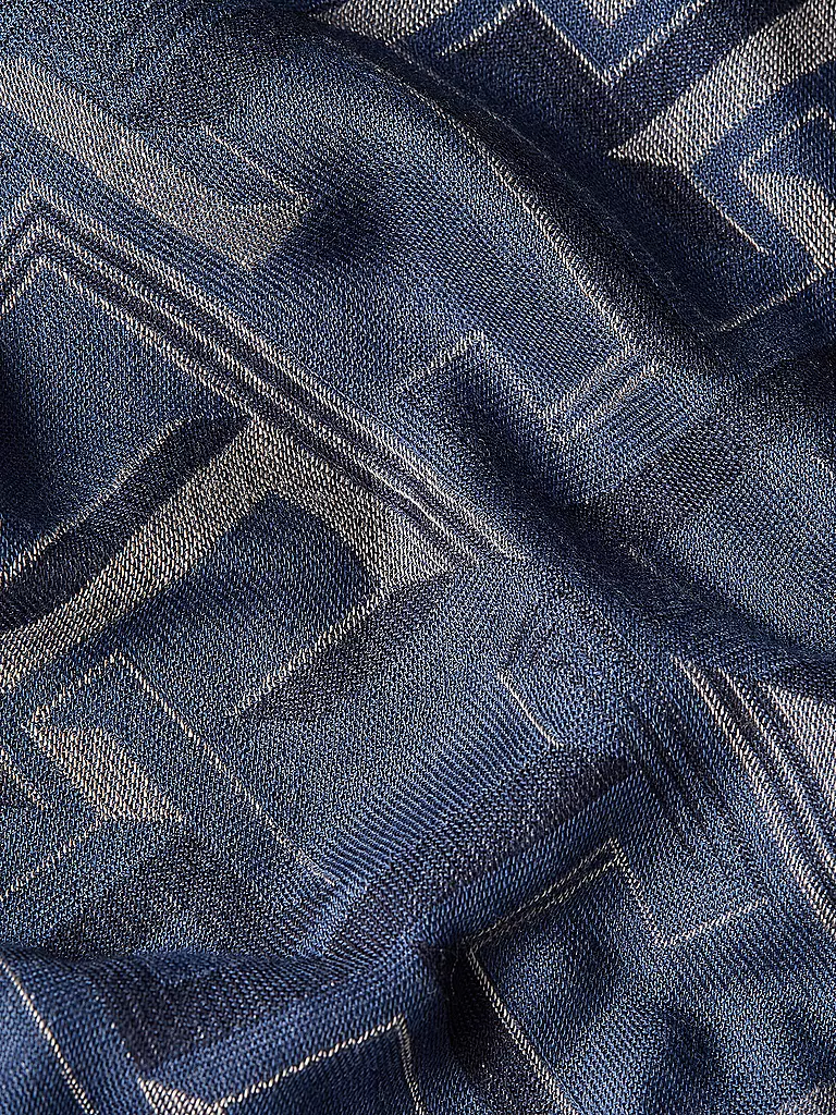 TOMMY HILFIGER Tuch TH DISTINCT blau