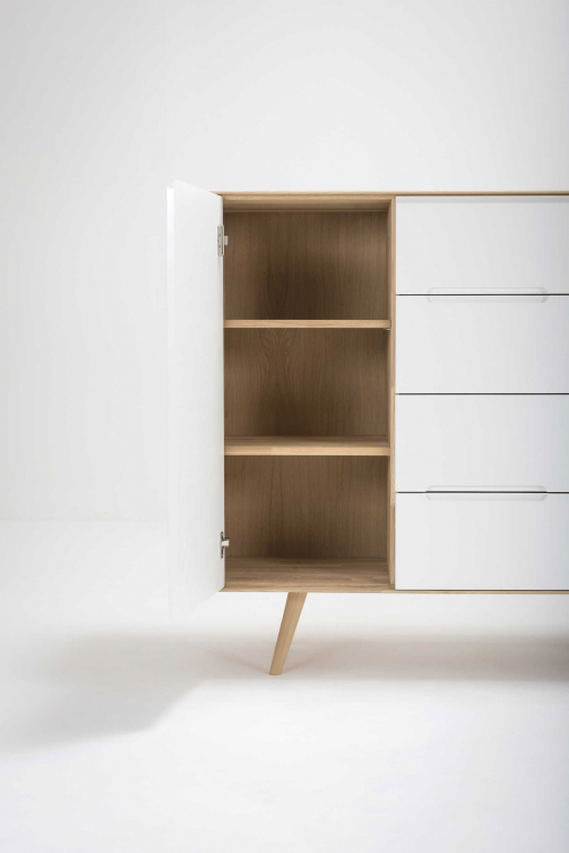 Gazzda Ena Dressoir twee whitewash