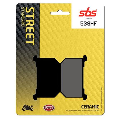 Plaquettes de freins SBS 539HF Organique avant