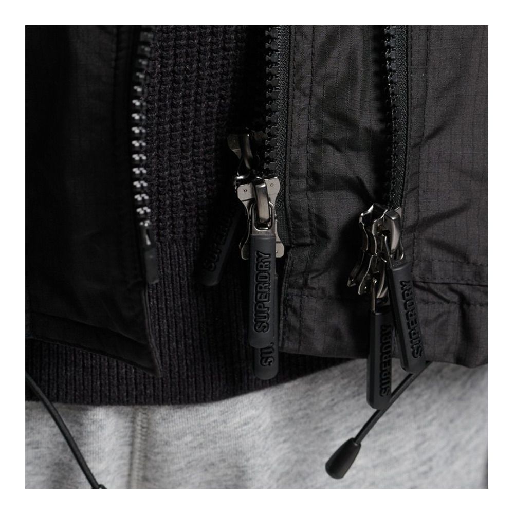 Superdry MOUNTAIN WINDCHEATER - Doudoune Homme black