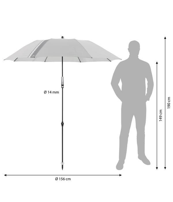 Doppler Sonnenschirm Expert Multi Push Up, ca.
