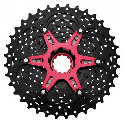 Cassette VTT SUNRACE 10V CSMX0 Noir