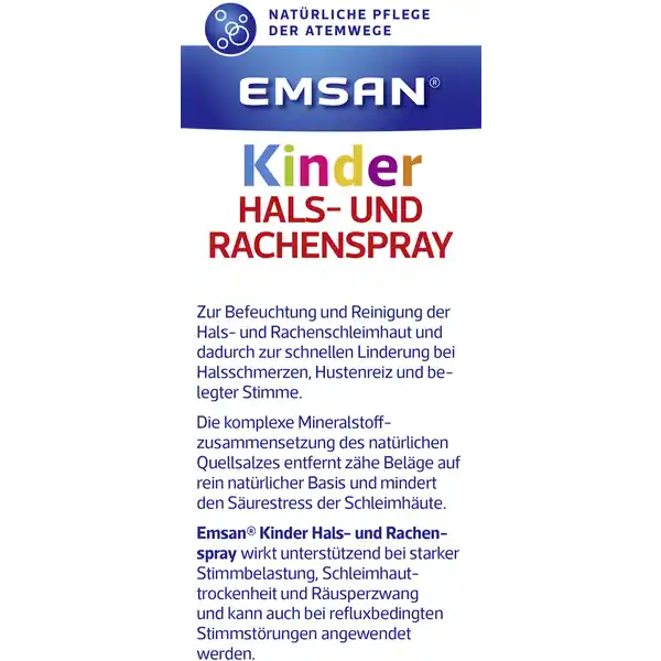 Kinder Hals- und Rachenspray