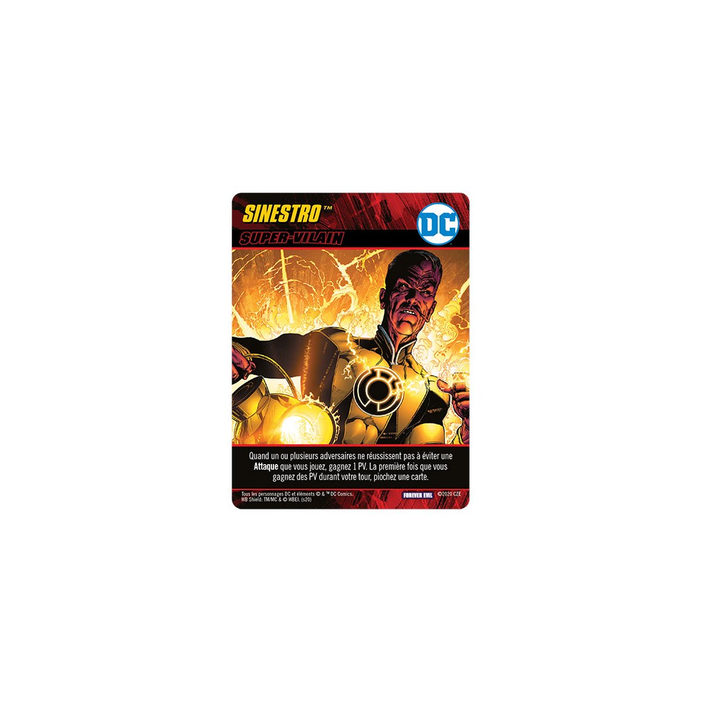 DC Comics Jeu de Deck-Building : Forever Evil