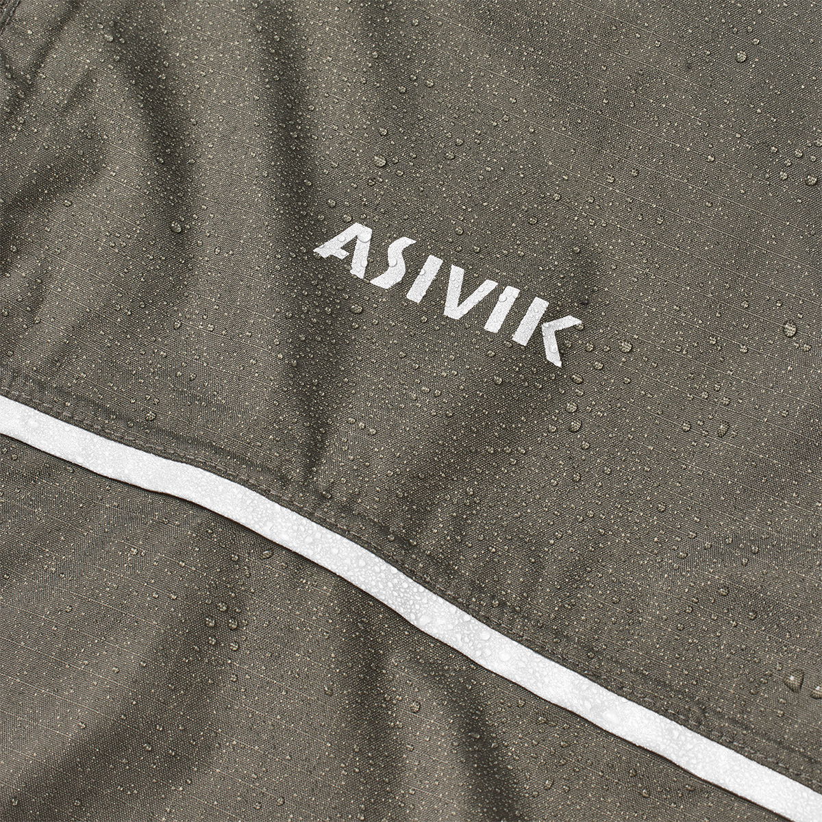 Asivik Bike Poncho / Cykelregnslag (Mud) - Spejder Sport