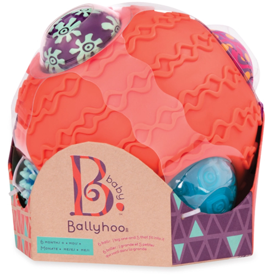 B.TOYS B. Ballyhoo Sensorische Bälle 1
