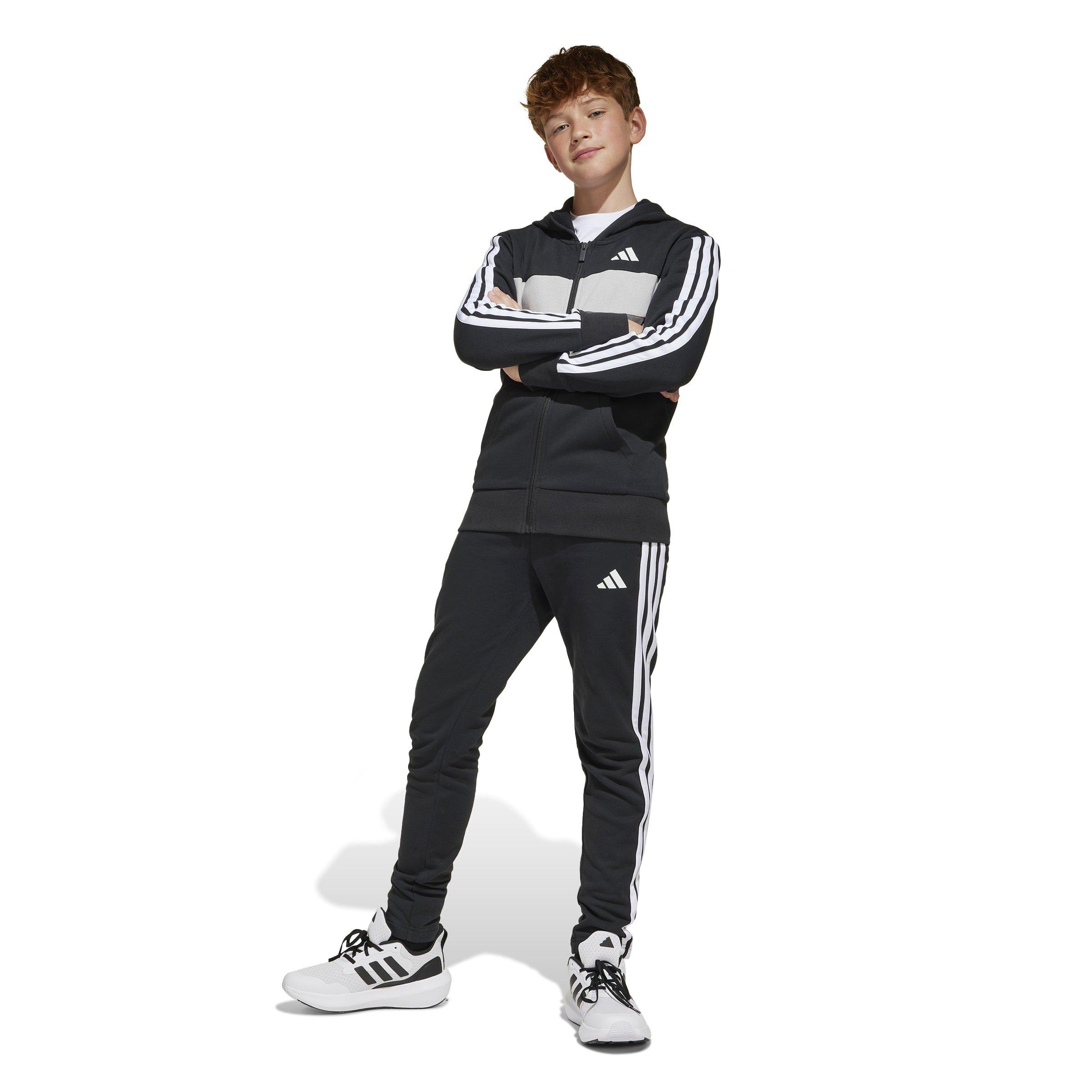 adidas 3S Tiberio Fleece Tracksuit Juniors